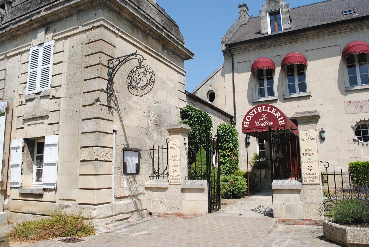 Hostellerie Le Griffon Blérancourt Exterior foto
